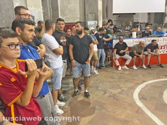 Viterbo - Prove di recupero di portata dei Facchini di Santa Rosa