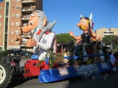 La sfilata di carri a Tarquinia