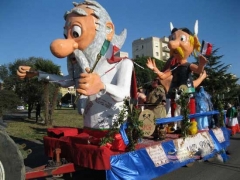 La sfilata di carri a Tarquinia