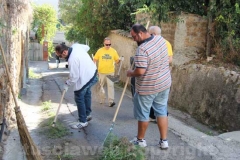 Puliamo Viterbo, la tappa di Grotte santo Stefano