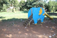 Il parco prima della pulizia