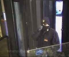 La rapina al Monte dei Paschi di Vetralla