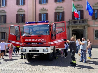Viterbo - Il 27esimo raduno del Corpo nazionale dei vigili del fuoco