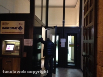 Viterbo - Rapina al Monte dei Paschi