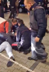 Rapina al supermercato - Carabinieri in azione