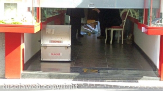 Viterbo - Rapina alla gioielleria Bracci