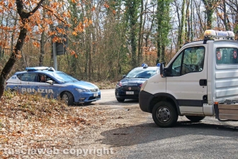 Soriano nel Cimino - Rapina alla gioielleria Bracci, l'auto della fuga