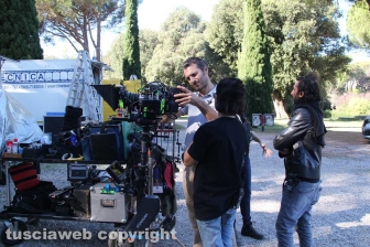 Raul Bova top secret a Villa Lante - Il set della serie tv "I Medici"