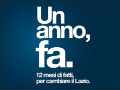 Regione - 12 mesi in 12 slide