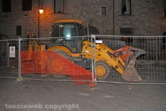 Viterbo - Piazza del Gesù - Partono i lavori