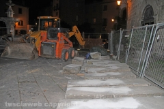 Viterbo - Piazza del Gesù - Partono i lavori