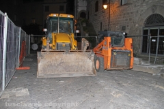 Viterbo - Piazza del Gesù - Partono i lavori