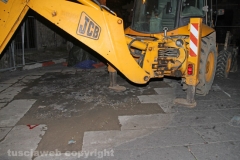 Viterbo - Piazza del Gesù - Partono i lavori