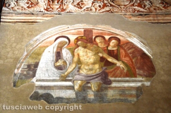 Restaurati gli affreschi del duomo di Tarquinia