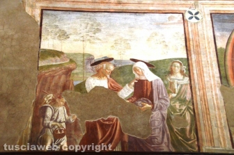 Restaurati gli affreschi del duomo di Tarquinia