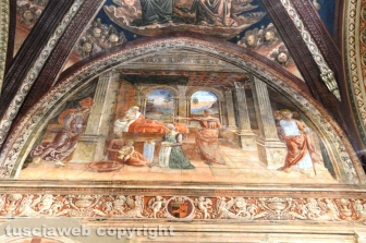 Restaurati gli affreschi del duomo di Tarquinia