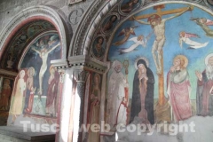 Restaurati gli affreschi di santa Maria Nuova