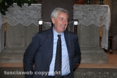 Viterbo - Riaperta la chiesa di San Giovanni in zoccoli - Il sindaco Michelini