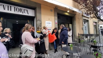 Viterbo - Riaperto lo storico bar Vittoria
