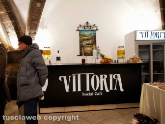 Viterbo - Riaperto lo storico bar Vittoria