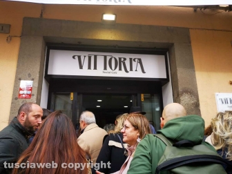Viterbo - Riaperto lo storico bar Vittoria