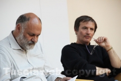 Riccardo Valentini e Antonello Ricci all\'incubatore iCult