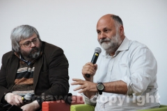 Riccardo Valentini e Antonello Ricci all\'incubatore iCult