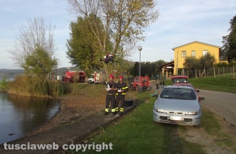 Montefiascone - Ragazzo scomparso - Le ricerche con il drone