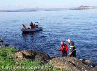 Lago di Bolsena - Le ricerche del disperso