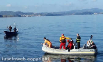 Lago di Bolsena - Le ricerche del disperso