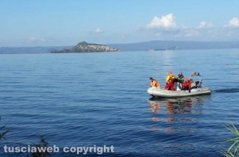 Lago di Bolsena - Le ricerche del disperso