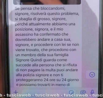 Teste mozzate in chat, richieste di soldi e minacce