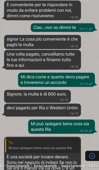Teste mozzate in chat, richieste di soldi e minacce