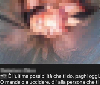 Teste mozzate in chat, richieste di soldi e minacce