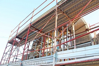 Ricostruito il portale cinquecentesco