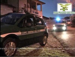Rifiuti e appalti, 12 arrestati -  Le immagini dell\'operazione della Forestale