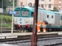 Rimosso il treno deragliato