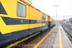 Rimosso il treno deragliato