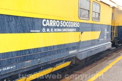 Rimosso il treno deragliato