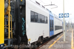 Rimosso il treno deragliato