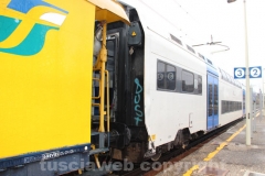 Rimosso il treno deragliato