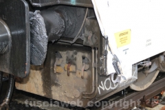 Rimosso il treno deragliato