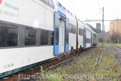 Rimosso il treno deragliato