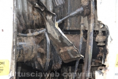 Rimosso il treno deragliato