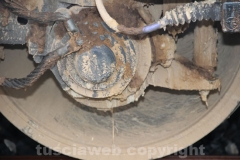 Rimosso il treno deragliato