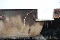 Rimosso il treno deragliato