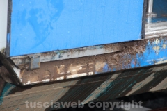 Rimosso il treno deragliato