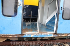 Rimosso il treno deragliato