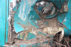 Rimosso il treno deragliato