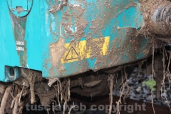 Rimosso il treno deragliato